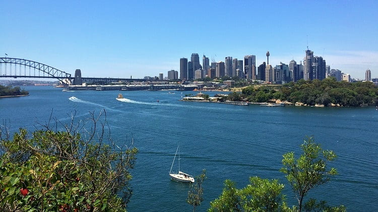 Views from Balls Head Reserve