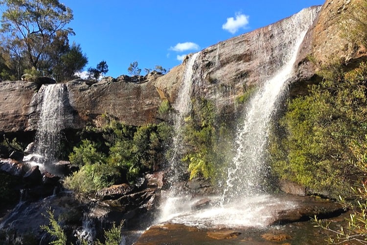Maddens Falls in Dharawal National Park