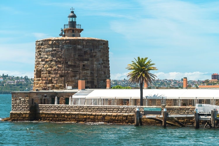Fort Denison in Sydney Harbour