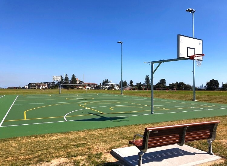 Sports facilities at Christison Park