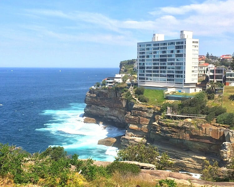 Scenic views of Diamond Bay Reserve