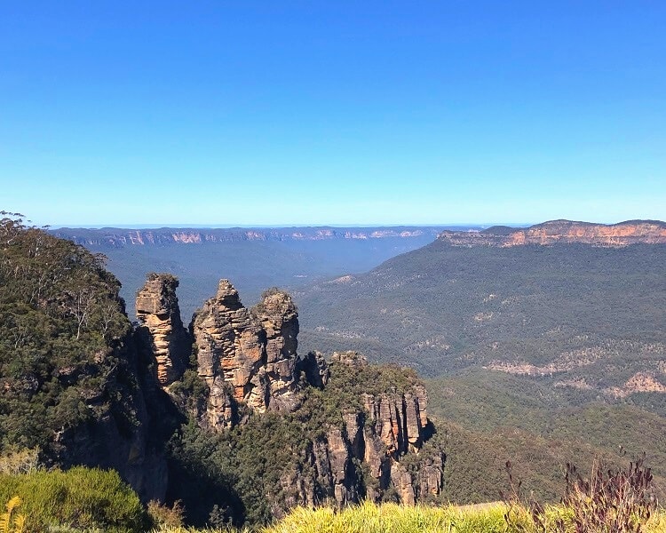 Three Sisters as seen from Echo Point