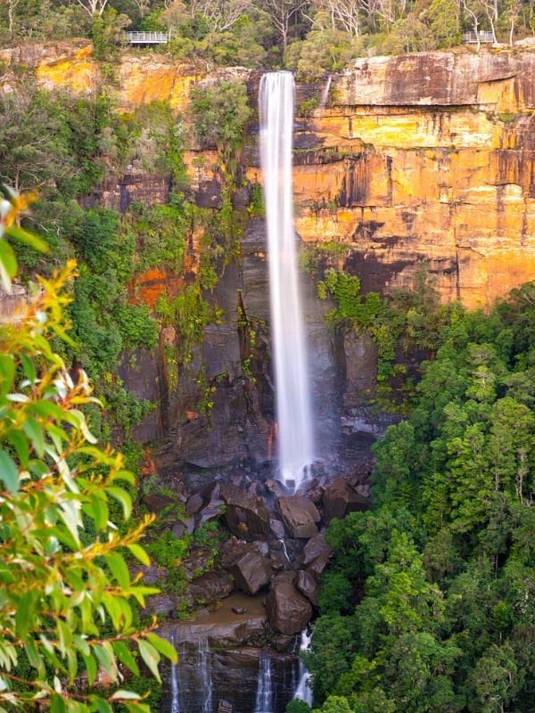 Front views of Fitzroy Falls
