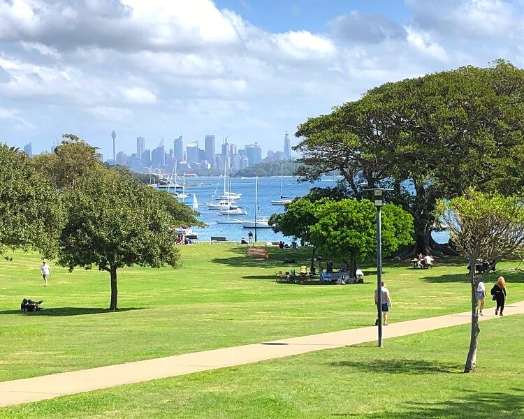 Robertson Park in Watsons Bay