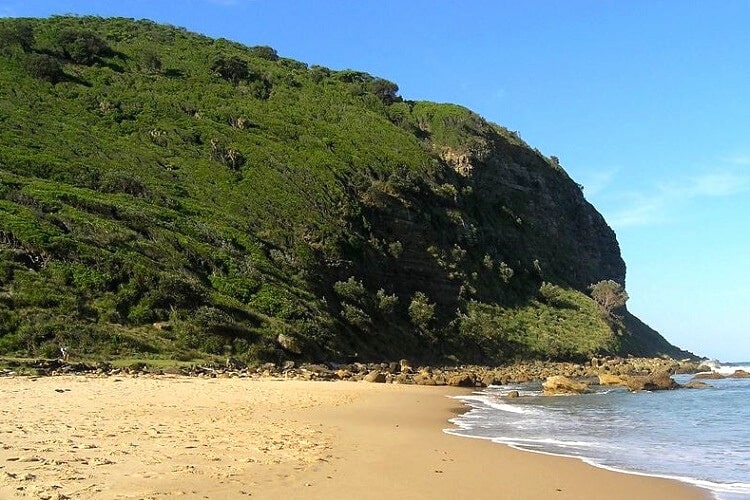 Werrong Beach in Royal National Park