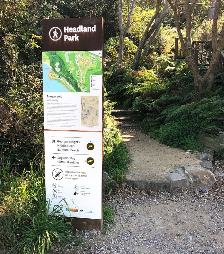 Bungaree's Walkway in Chowder Bay