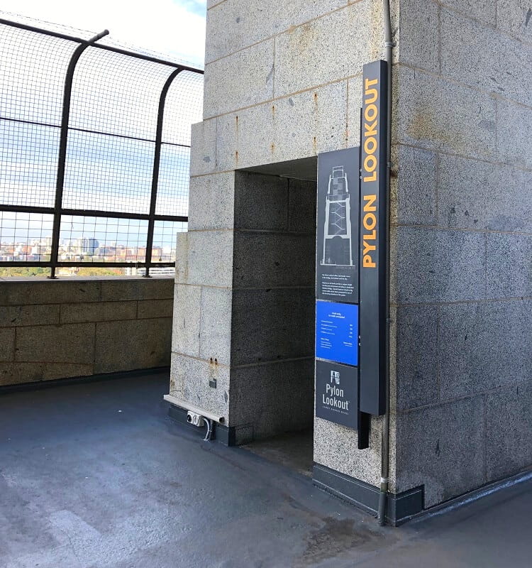 Entrance to the Pylon Lookout