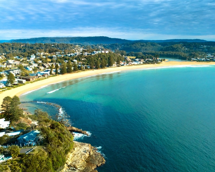 Avoca Beach in the Central Coast region