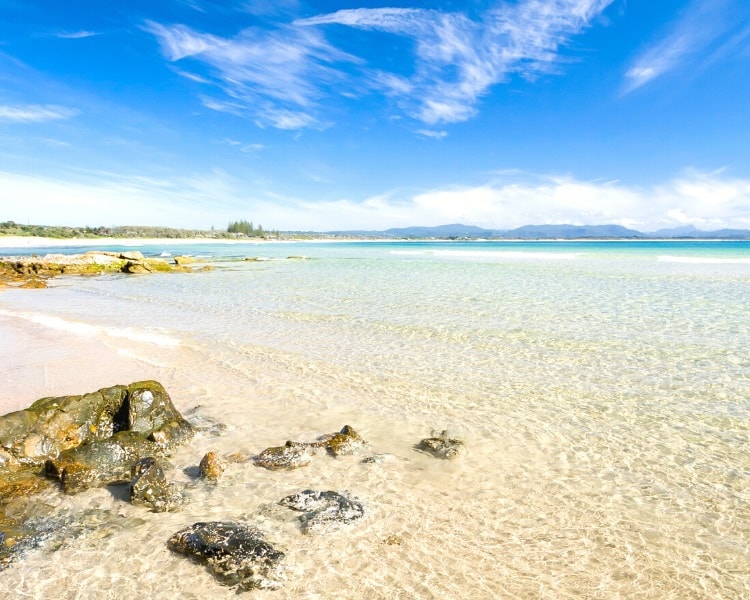 Clarkes Beach in Byron Bay