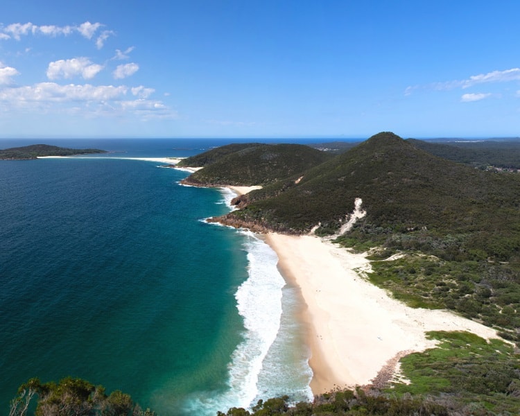 Port Stephens in the Hunter region