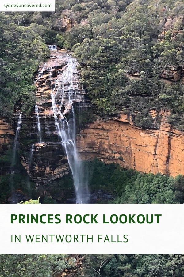 Princes Rock walking track and lookout point