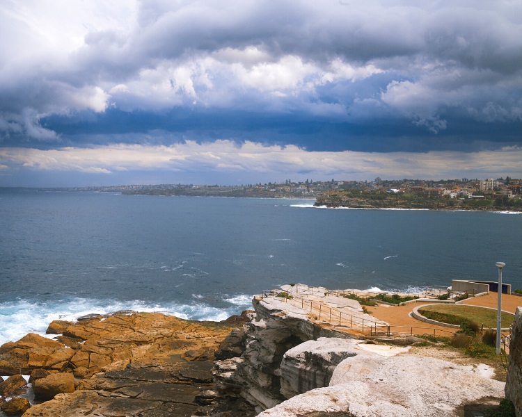 Views from Ray O'Keefe Reserve in North Bondi