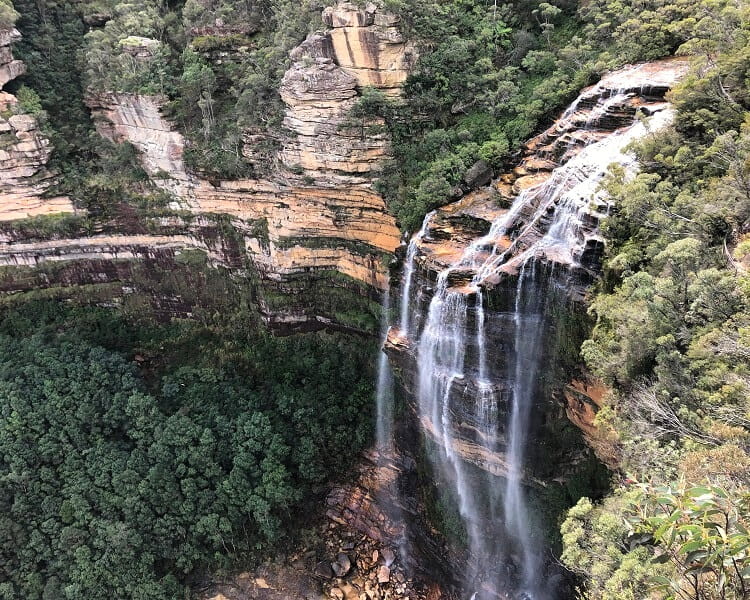 Wentworth Falls views from Rocket Point Lookout