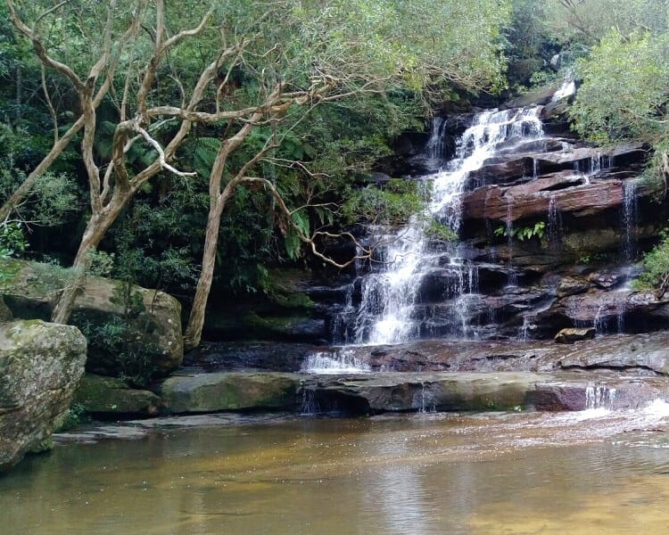 Somersby Falls in Brisbane Water National Park