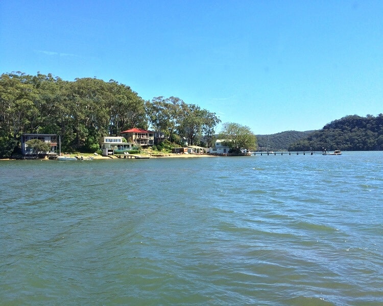 Dangar Island on the Hawkesbury River