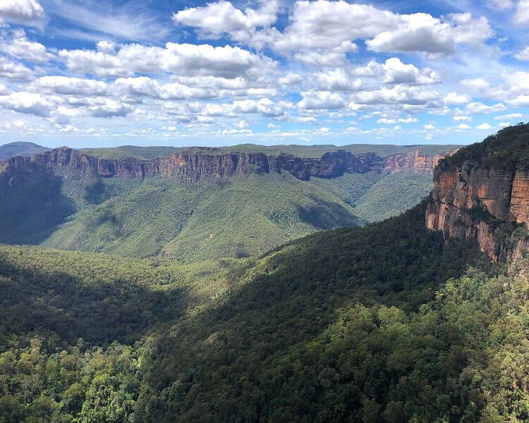 Govetts Leap Lookout in the Blue Mountains