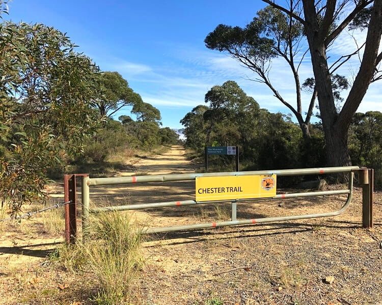 Chester Trail on Kings Tableland