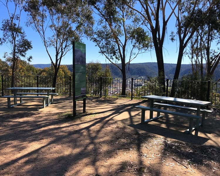 Bracey Lookout in Lithgow