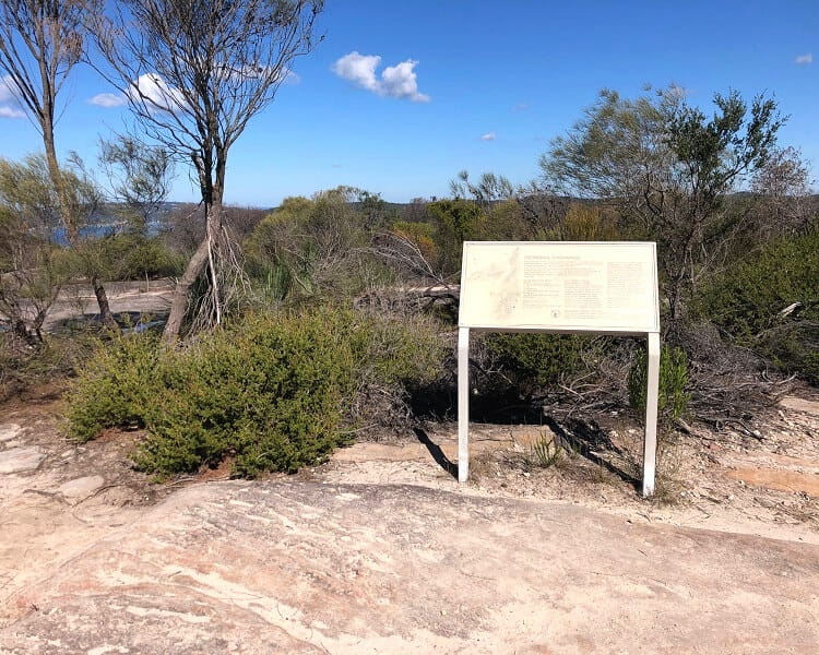 Aboriginal engravings site on the Resolute Track