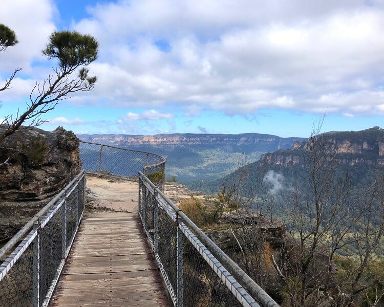 Footbridge to Sublime Point Lookout