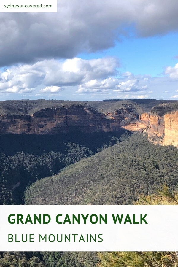 Grand Canyon walking track in the Blue Mountains