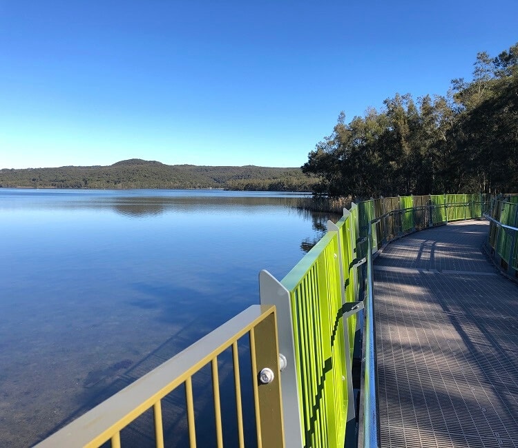 Boardwalk at Bilarong Reserve