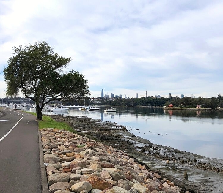 The Bay Run around Iron Cove