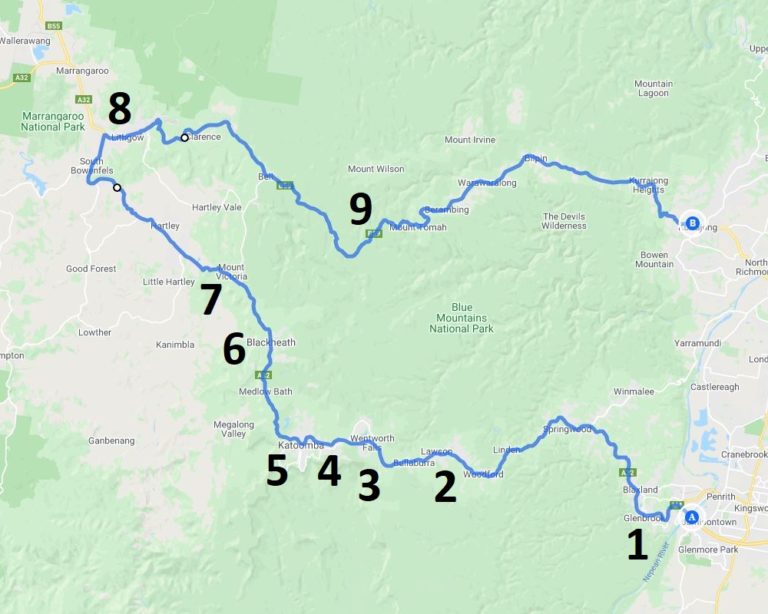 How to Get to the Blue Mountains (Car, Train and Bus)