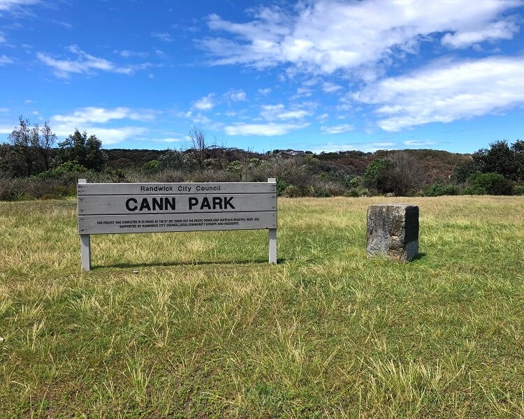 Cann Park in La Perouse