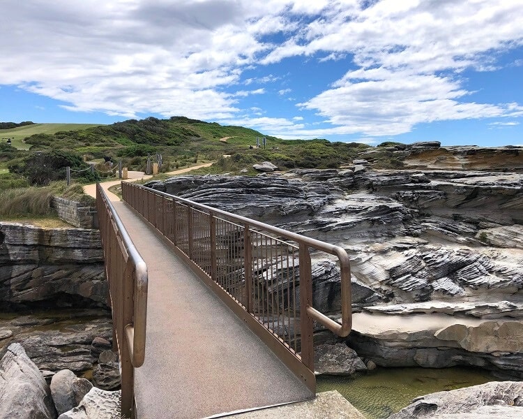 Footbridge to Cape Banks