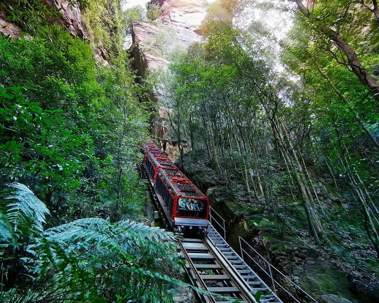 Scenic Railway at Scenic World