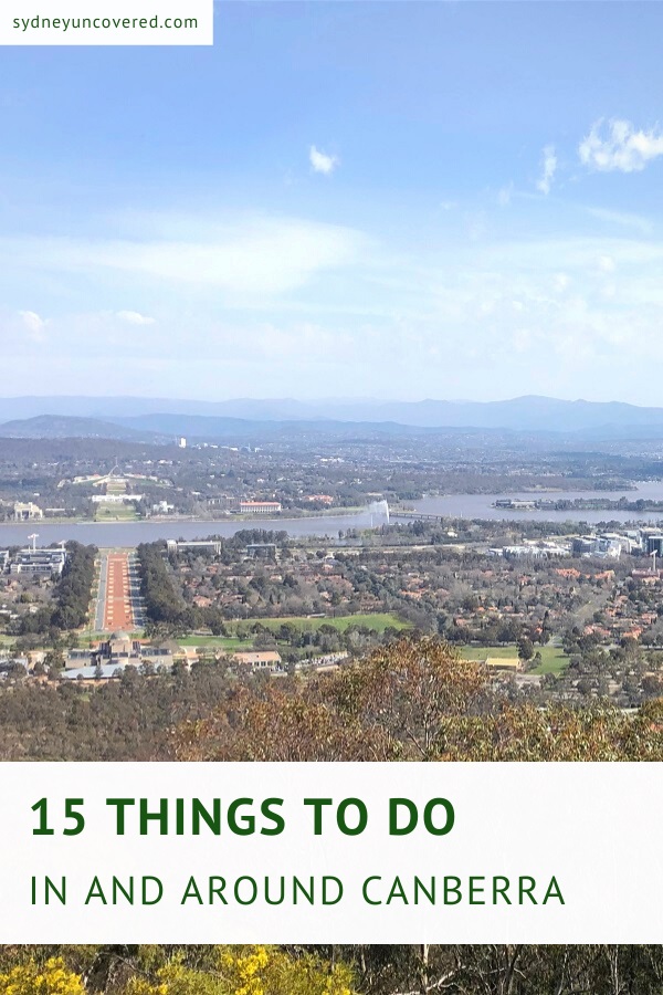 Top 15 things to do in and around Canberra