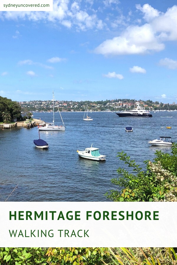 Hermitage Foreshore Track in Vaucluse