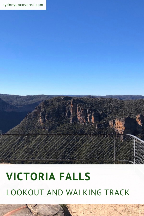Victoria Falls lookout and walking track