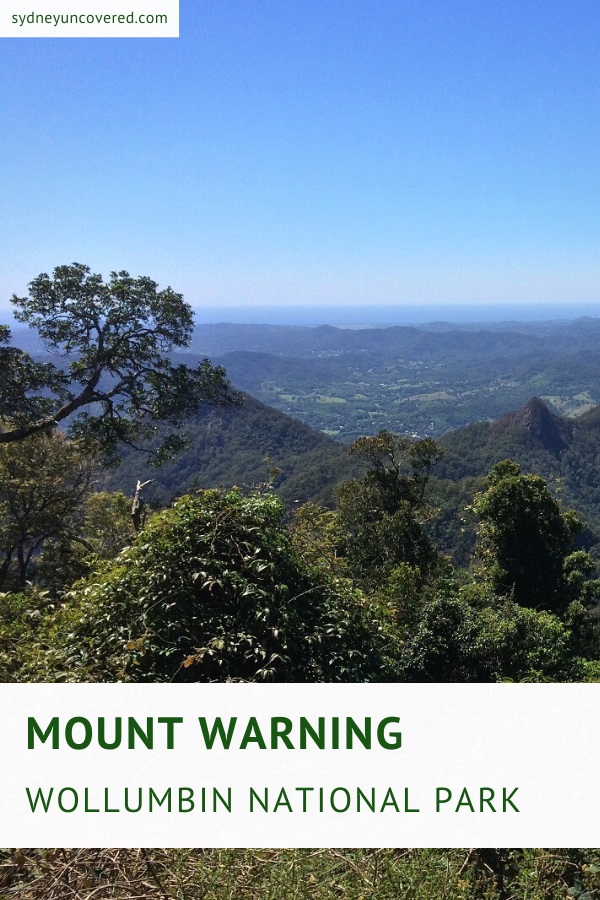 Mount Warning in Wollumbin National Park