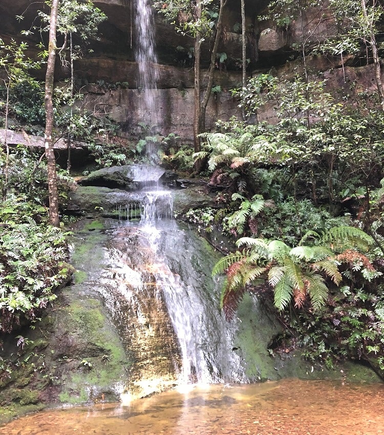 Mermaids Cave waterfall