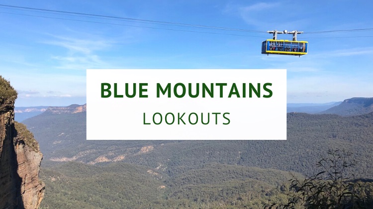 Lookouts in the Blue Mountains