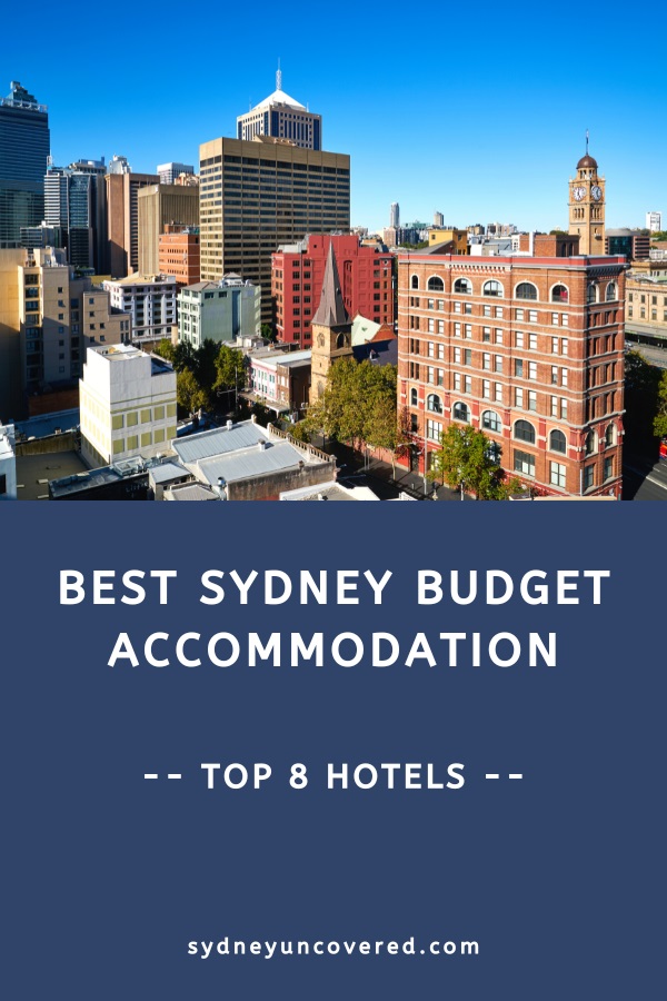 Budget hotel accommodation in Sydney CBD