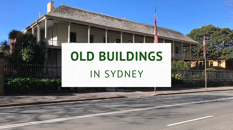Old buildings in Sydney