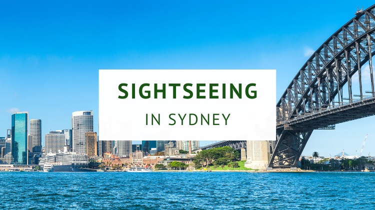 Sightseeing in Sydney