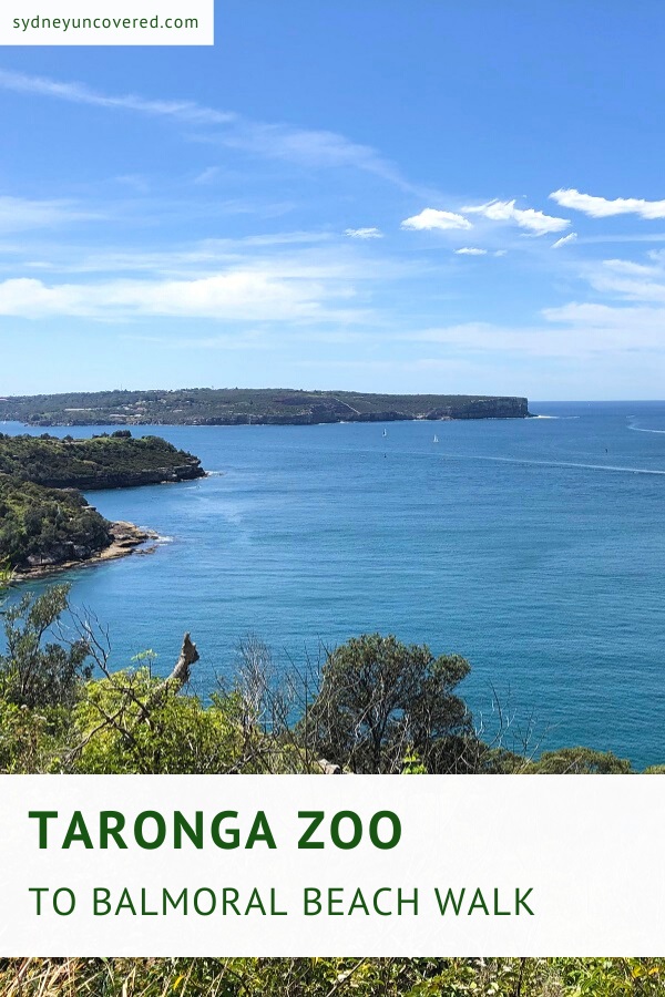 Taronga Zoo to Balmoral Beach walk
