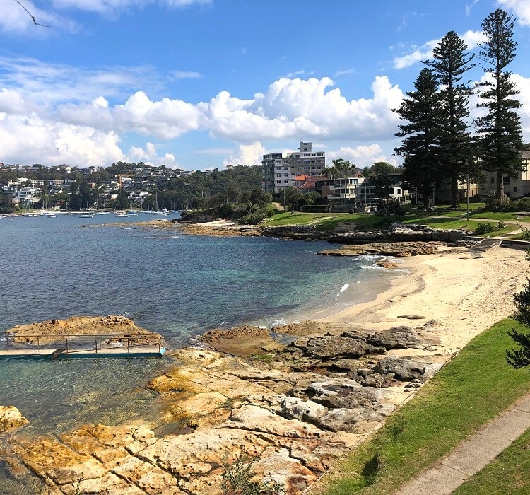 Fairlight Beach in Fairlight