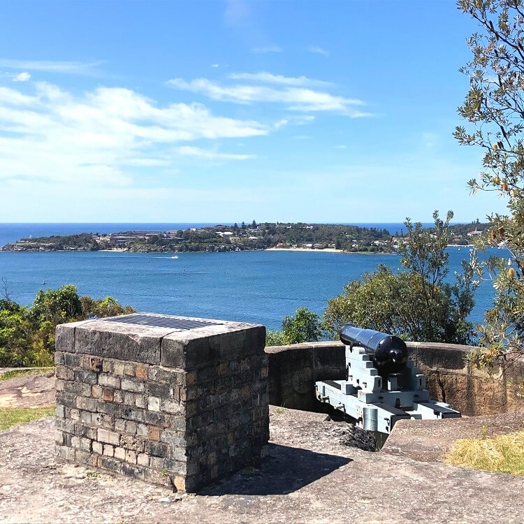 Georges Head Lookout between Taronga Zoo and Balmoral Beach