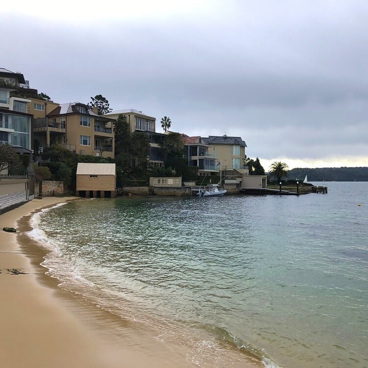 Lady Martins Beach in Point Piper