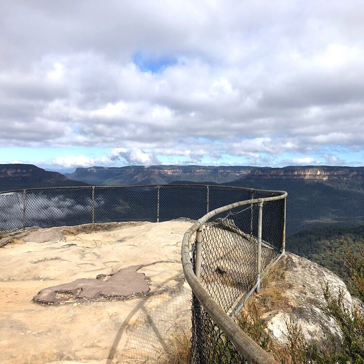 Sublime Point Lookout in Leura