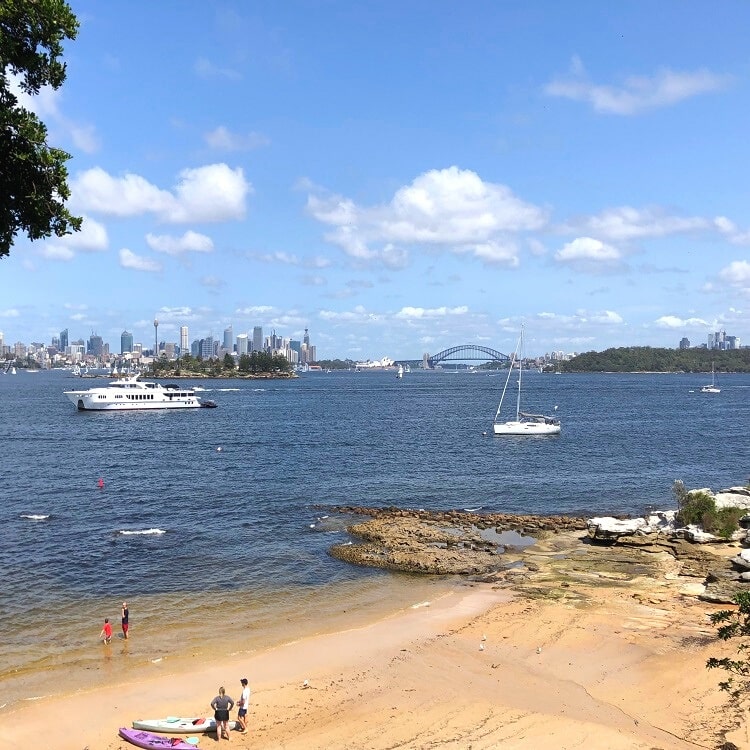 Milk Beach in Vaucluse