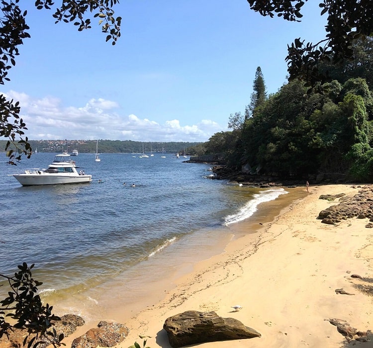 Queens Beach in Vaucluse