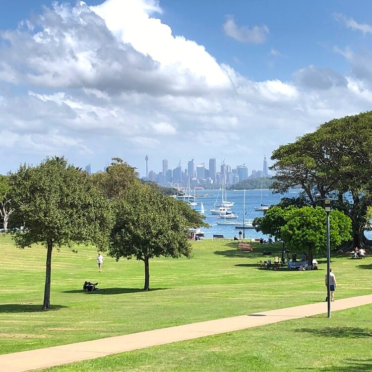 Robertson Park in Watsons Bay