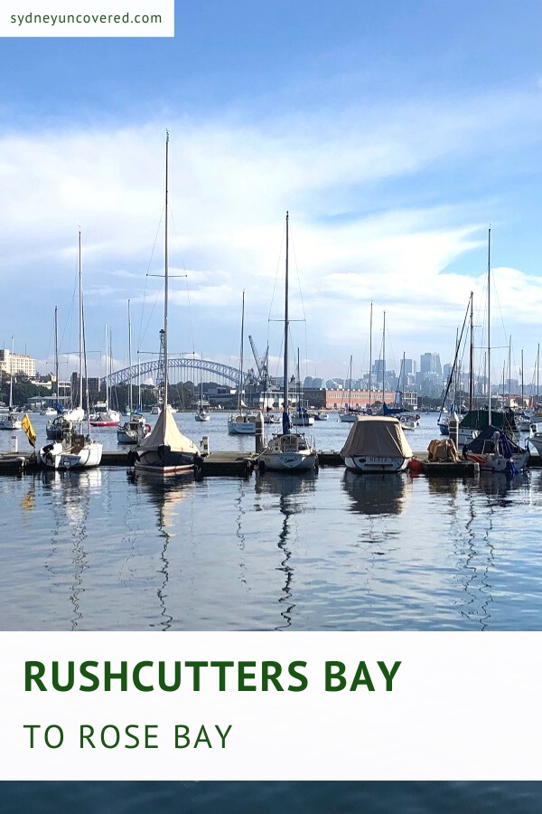 Rushcutters bay to Rose Bay walk
