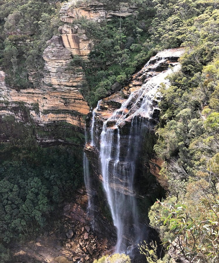 Wentworth Falls views from Rocket Point Lookout